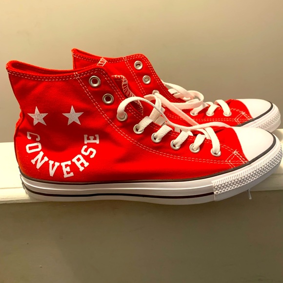 red converse size 10